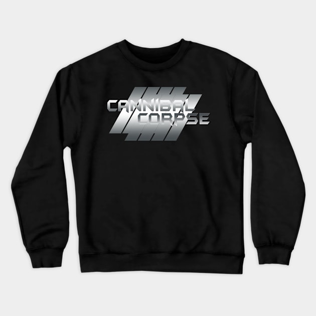 Metallic Illustration cannibal corpse Crewneck Sweatshirt by theStickMan_Official